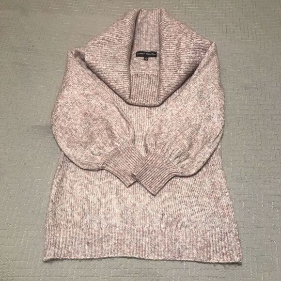 Catherine Malandrino, S, BalloonSleeve Cowl Neck Sweater, Purple - Picture 12 of 12